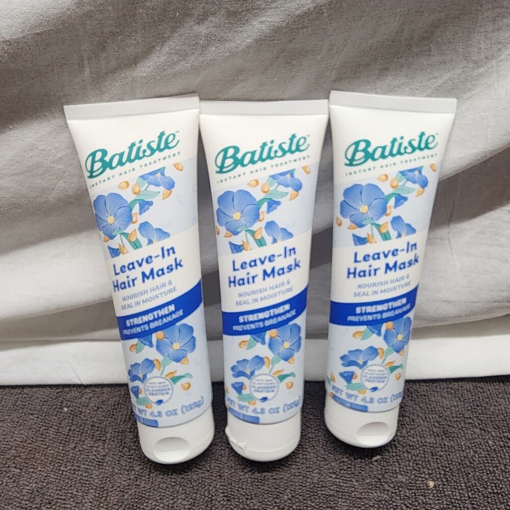 Lot of 3 Batiste  Leave in Hair Mask strengthen 4.3oz. B43